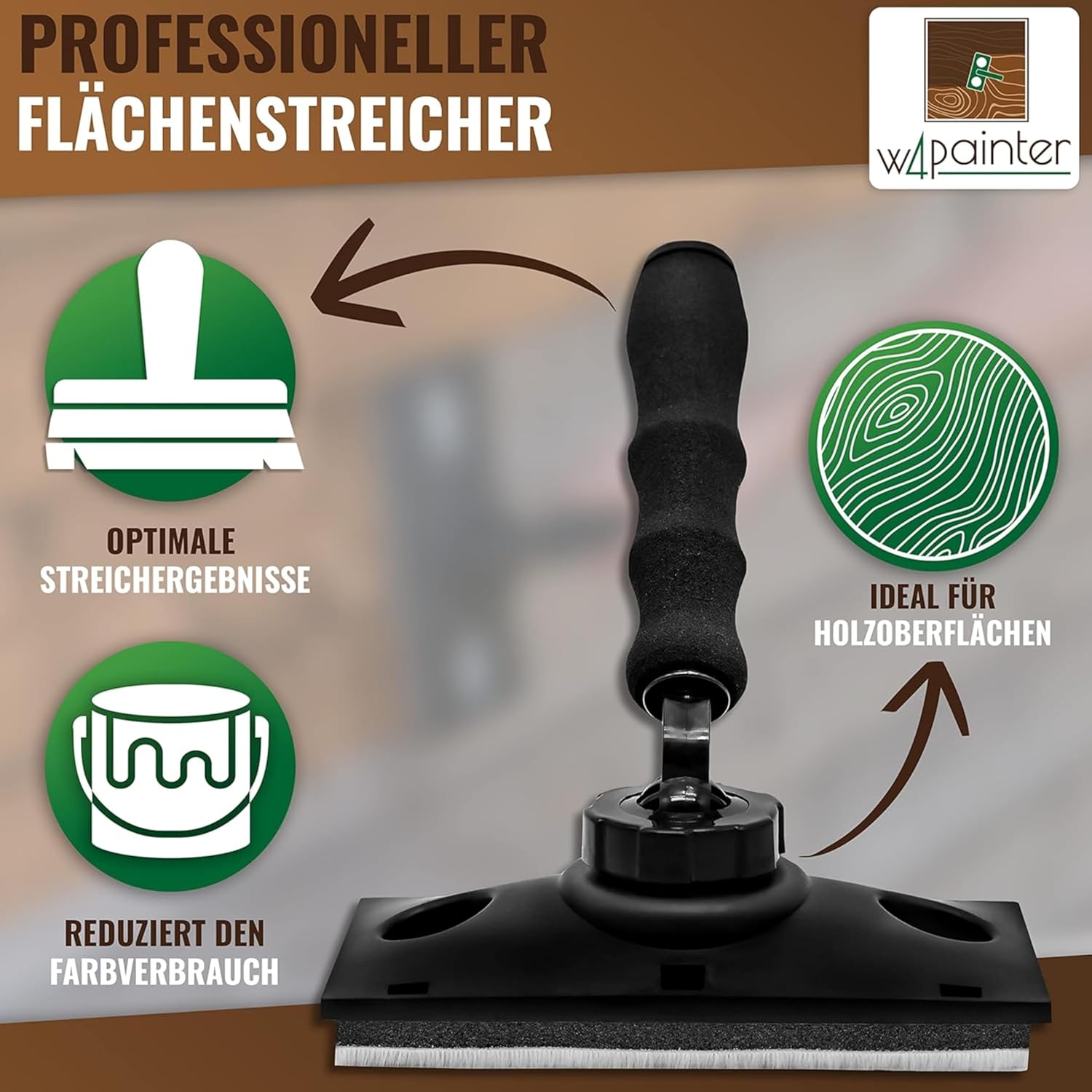 Painter Flächenstreicher Set Mittel - 18 cm - W4 Painter – Bild 7