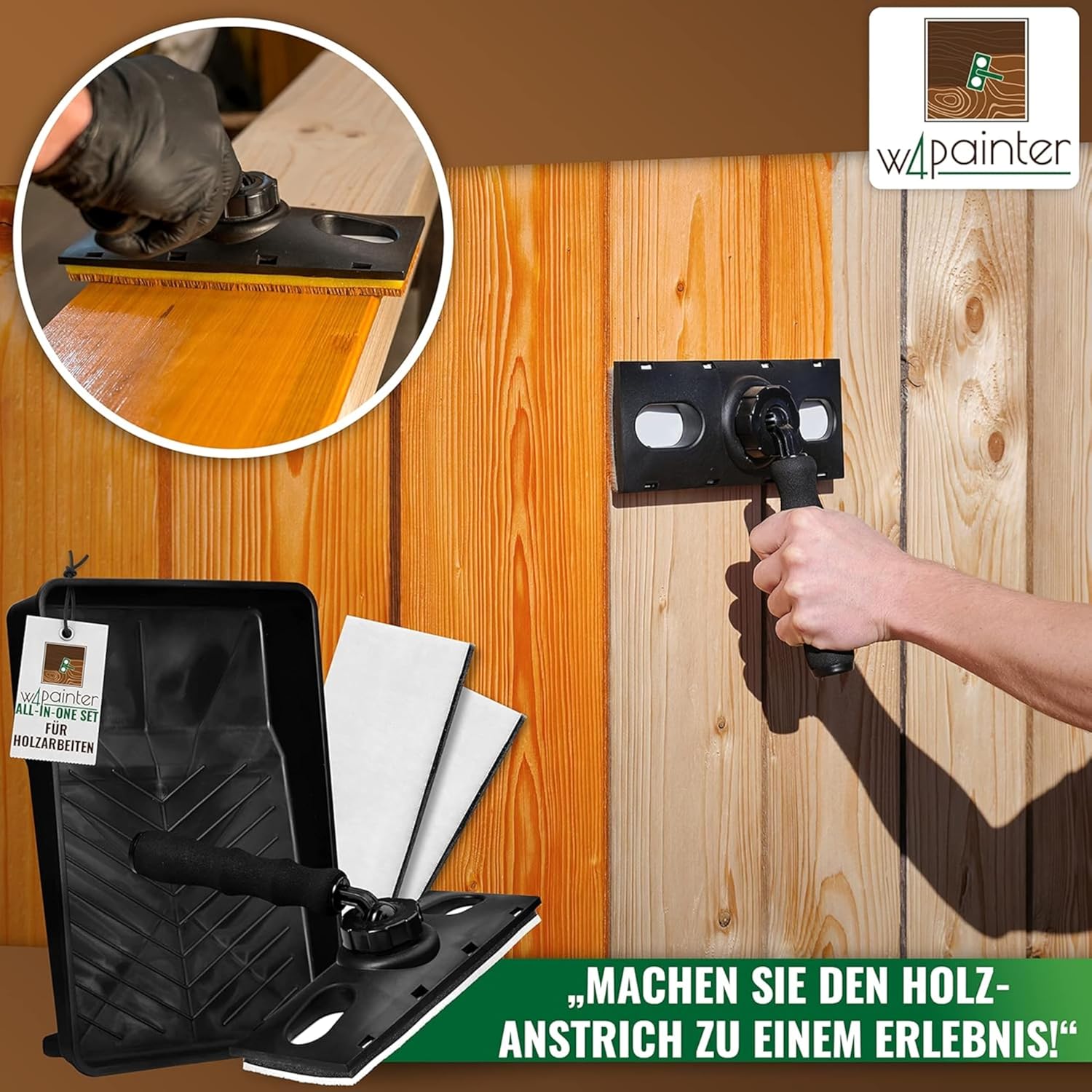 Painter Flächenstreicher Set Mittel - 18 cm - W4 Painter – Bild 2